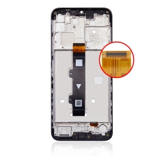 LCD Assembly With Frame For Motorola Moto G10 (XT2127-2 / 2021) (Refurbished) (All Colors)