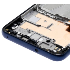LCD Assembly With Frame For Motorola Moto G Play (XT2093 / 2021) (Refurbished) (Misty Blue)