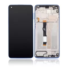 LCD Assembly With Frame For Motorola Moto G Power (XT2117 / 2021) (Refurbished) (Blue)