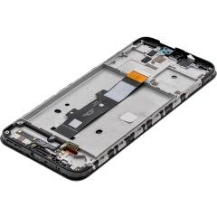 LCD Assembly With Frame For Motorola Moto G20 (XT2128 / 2021) (Refurbished) (Black)