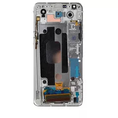 LCD Assembly With Frame For LG Stylo 5 (Refurbished) (Silvery White)