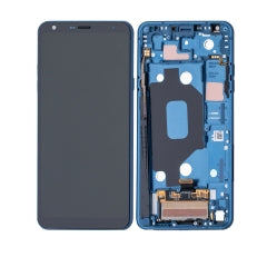 LCD Assembly With Frame For LG Stylo 4 / Stylo 4 Plus (Refurbished) (Moroccan Blue)
