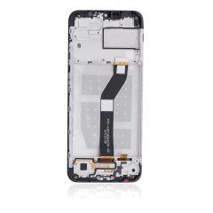 LCD Assembly With Frame For Motorola Moto G8 Power Lite (XT2055 / 2020) (Refurbished) (Black)