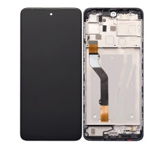 LCD Assembly With Frame For Motorola Moto G60 (XT2135 / 2021) (Refurbished) (Black)