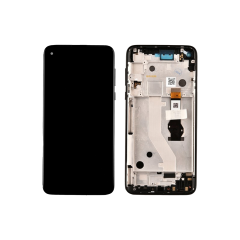 LCD Assembly With Frame For Motorola Moto G Stylus 6.4" (XT2043 / 2020) (Refurbished) (Mystic Indigo)