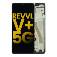 LCD Assembly With Frame For T-Mobile Revvl V+ 5G (Refurbished) (All Colors)