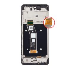 LCD Assembly With Frame For Motorola Moto G24 (XT2423 / 2024) / G24 Power (XT2425-1 / 2024) (Refurbished) (All Colors)
