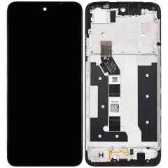 LCD Assembly With Frame For Motorola Moto G35 5G (XT2433 / 2024) (Refurbished) (All Colors)