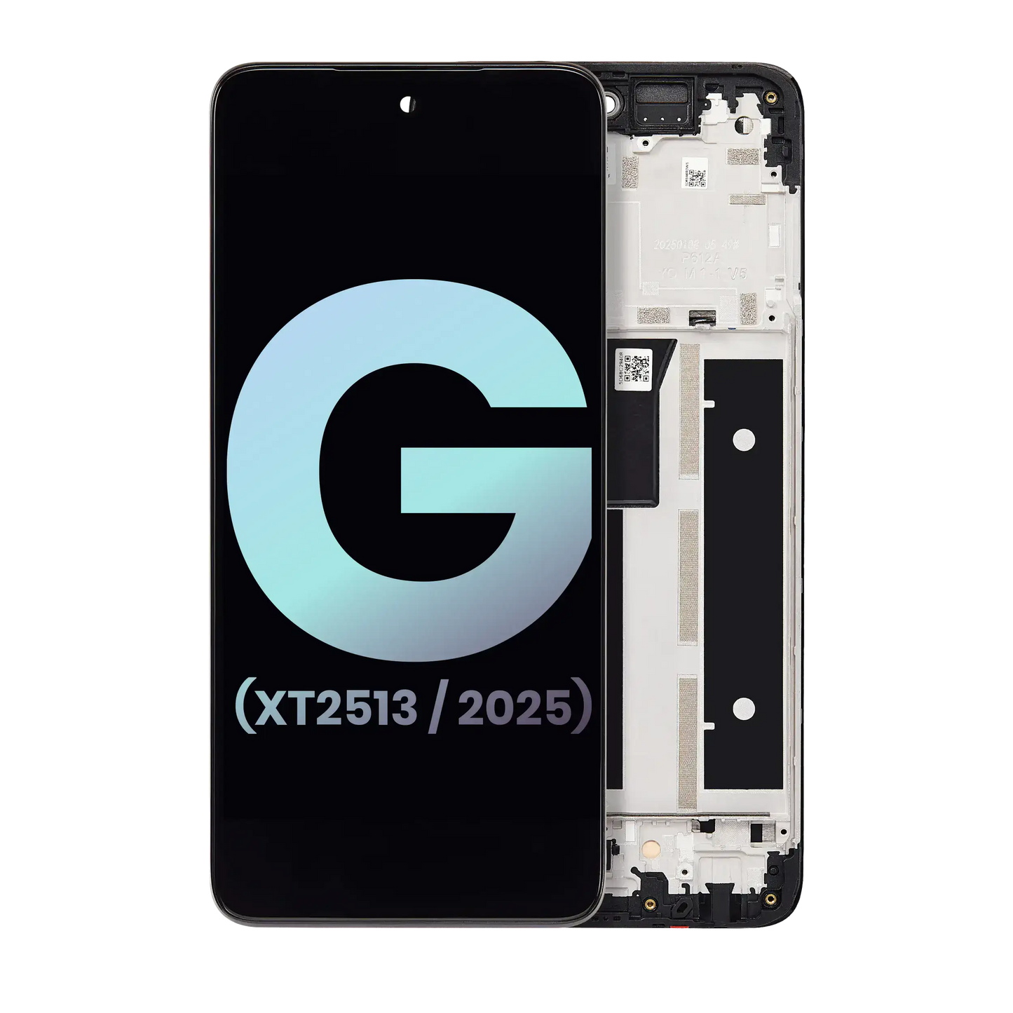 LCD Assembly With Frame For Motorola Moto G 5G (XT2513 / 2025) (Genuine OEM) (All Colors)