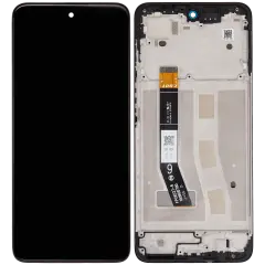 LCD Assembly With Frame For Motorola Moto G55 5G (XT2435 / 2024) (Refurbished) (All Colors)