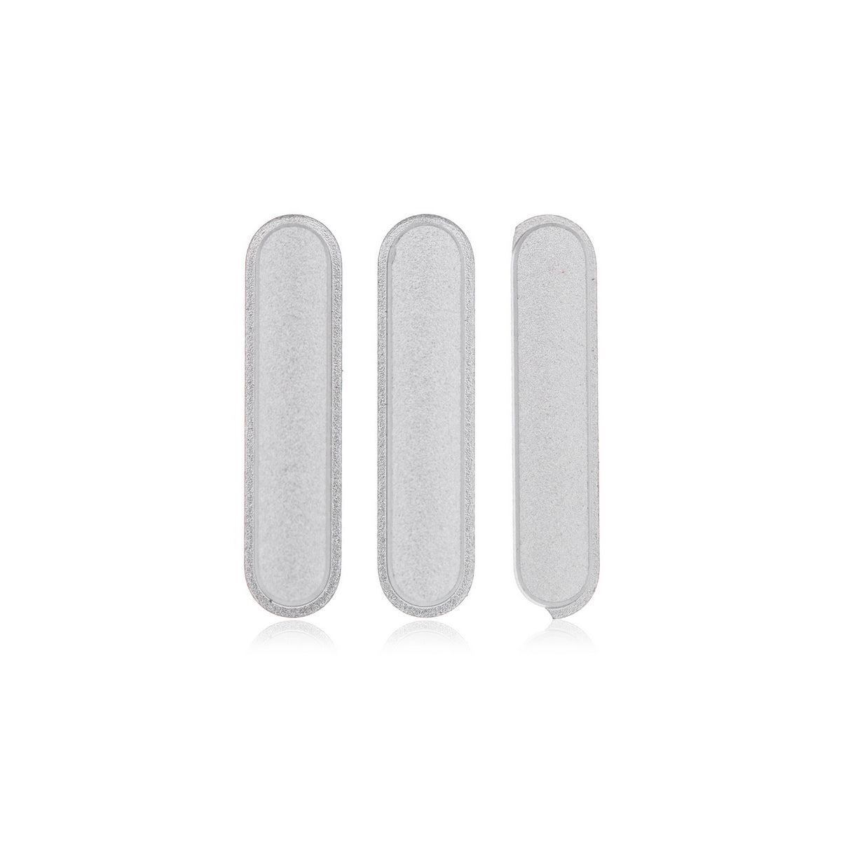 Hard Buttons Set (Power / Volume) Compatible For iPad Pro 12.9" 1st Gen (2015) / iPad Air 2 (Silver)