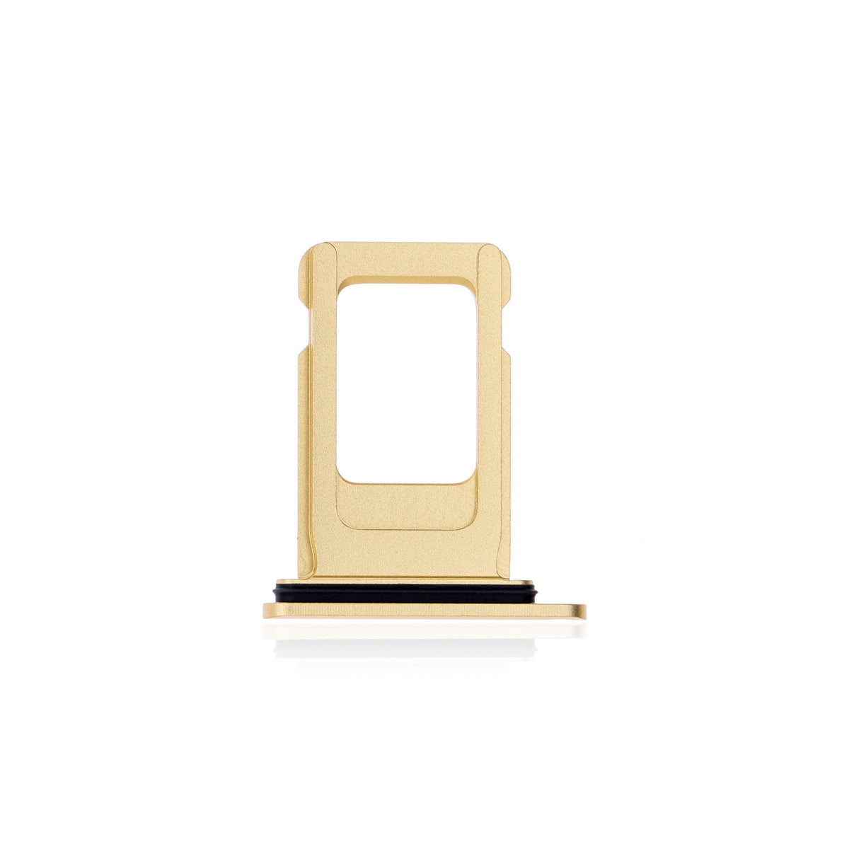 Single Sim Card Tray Compatible For iPhone XR (Yellow)