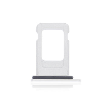 Single Sim Card Tray Compatible For iPhone XR (White)