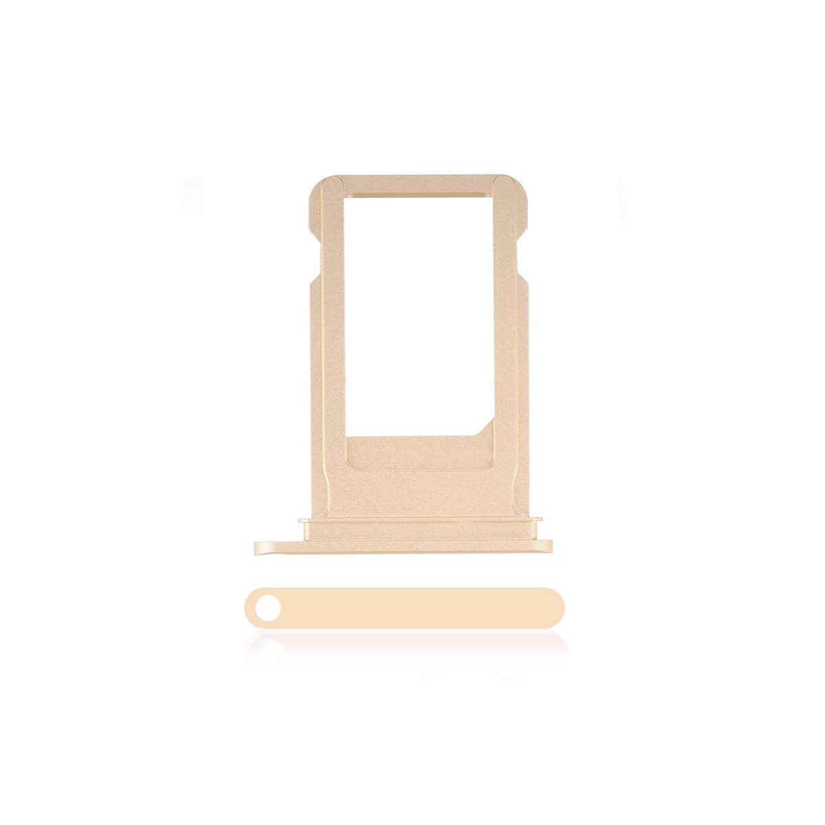 Sim Card Tray Compatible For iPhone 7 Plus (Gold)