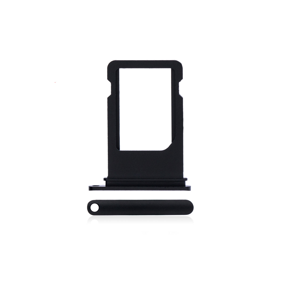Sim Card Tray Compatible For iPhone 7 Plus (Matte Black)