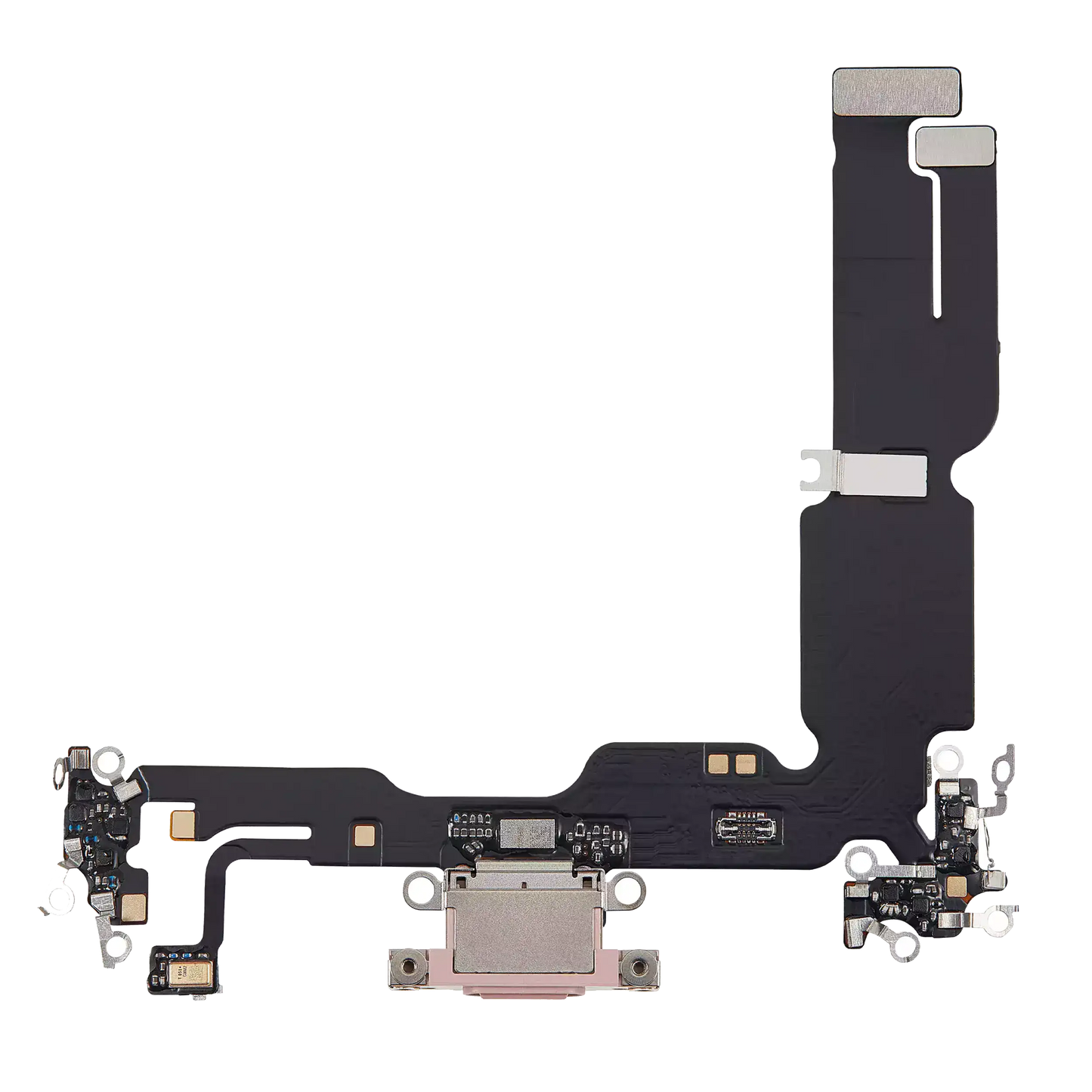 Charging Port Flex Cable | for: iPhone 15 Plus ( Pink )