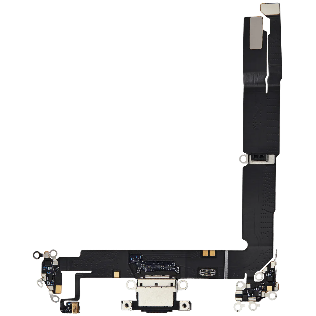 Charging Port Flex Cable | for: iPhone 16 Plus (Black)