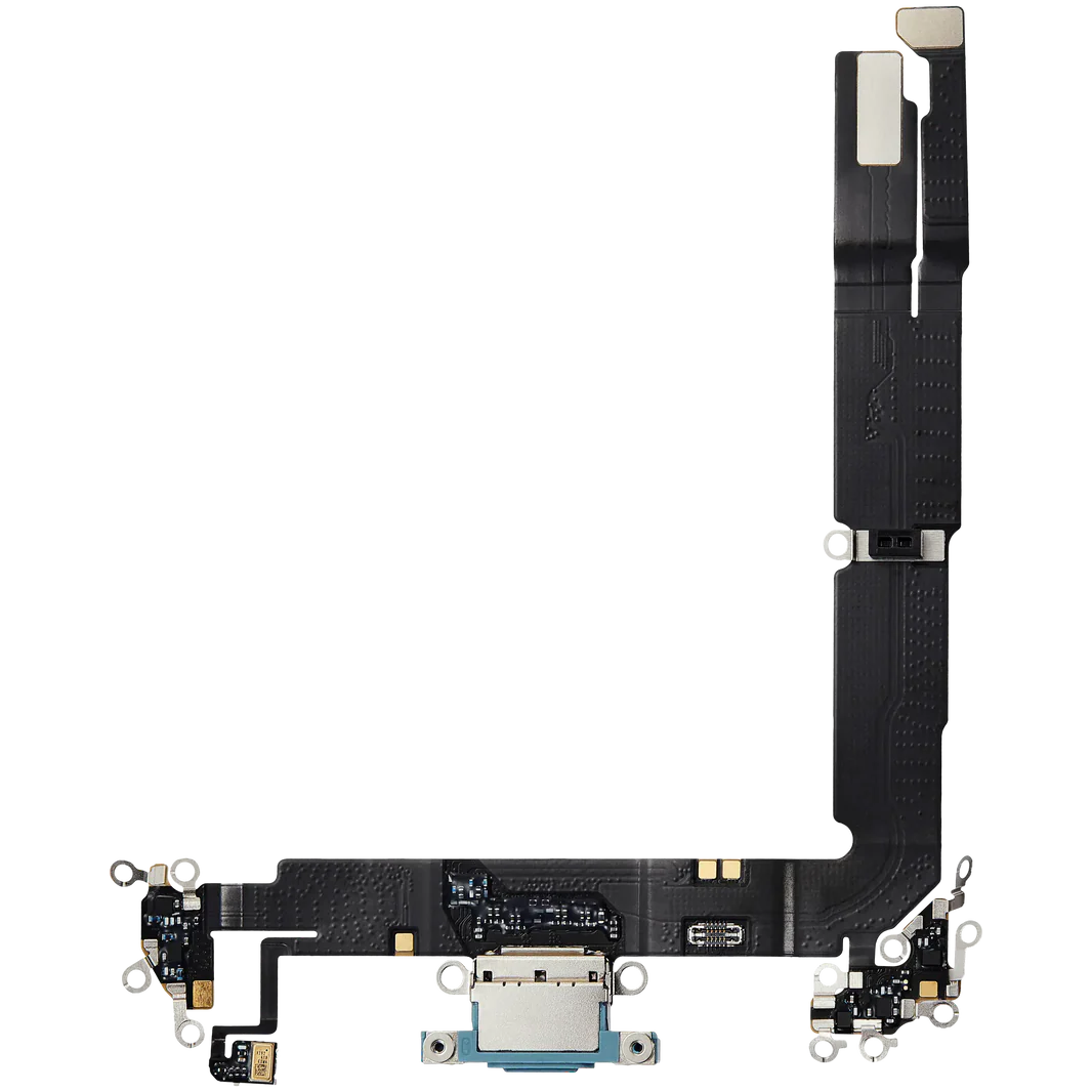 Charging Port Flex Cable | for: iPhone 16 Plus (Teal)
