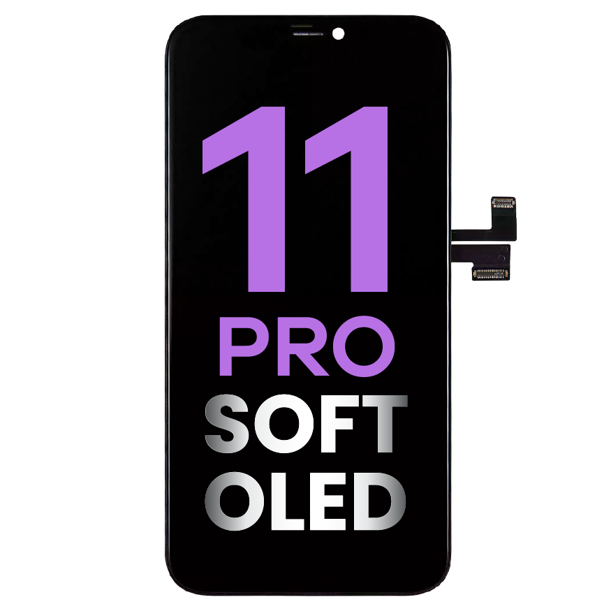 OLED Assembly Compatible For iPhone 11 Pro (Aftermarket Pro: Soft OLED)