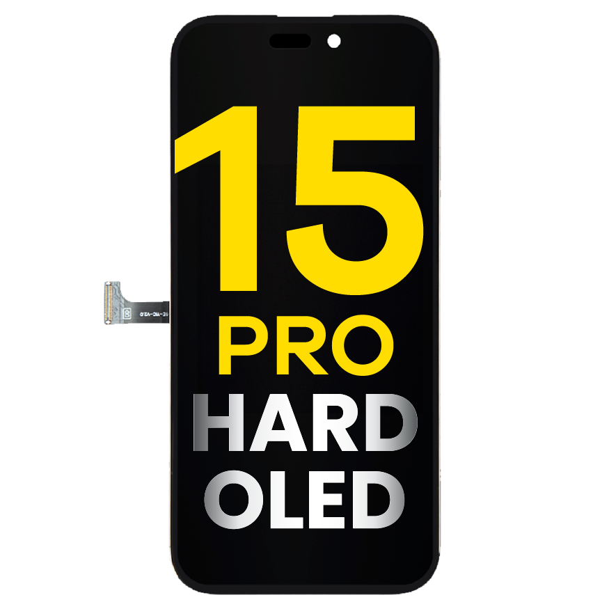 OLED Assembly Compatible For iPhone 15 Pro (Aftermarket / Hard OLED)
