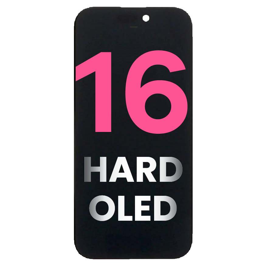 OLED Assembly Compatible For iPhone 16 (Aftermarket / Hard OLED)