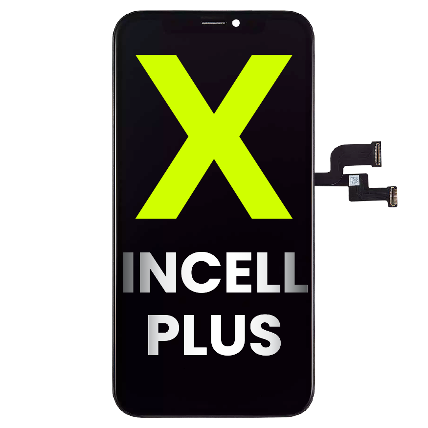 LCD Assembly Compatible For iPhone X (Aftermarket : Incell Plus)