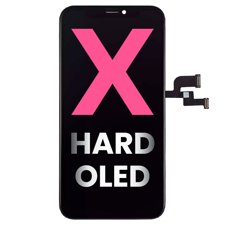 OLED Assembly Compatible For iPhone X (Aftermarket Pro: Hard)