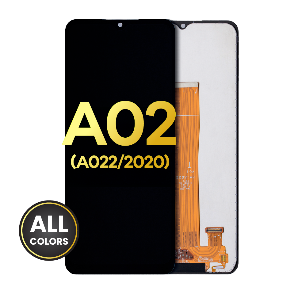 LCD Assembly Without Frame For Samsung Galaxy A02 (A022 / 2020) (Refurbished) (All Colors)