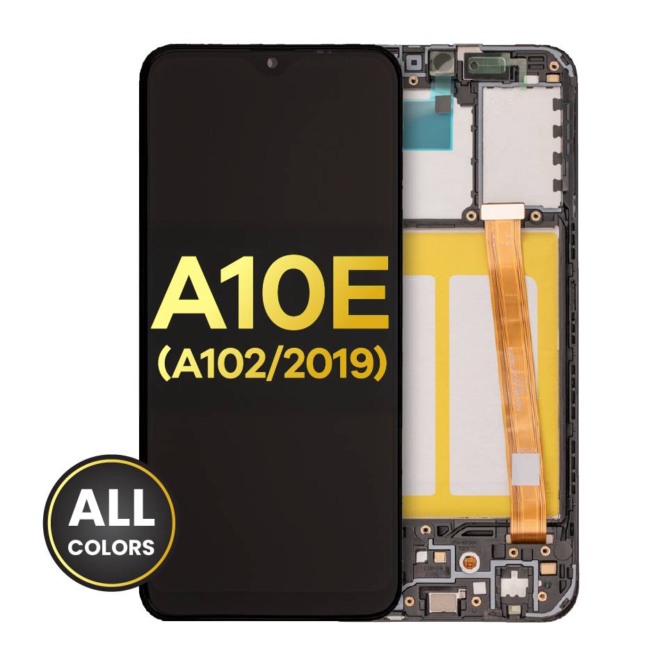 LCD Assembly With Frame For Samsung Galaxy A10e (A102 / 2019) (Service Pack) (All Colors)