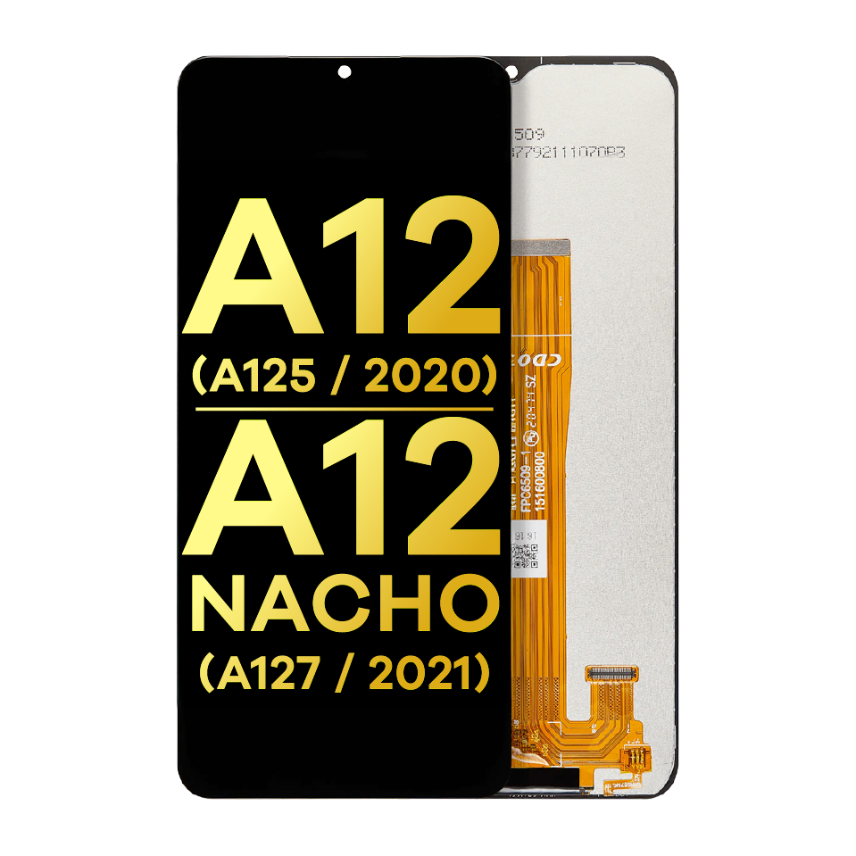LCD Assembly Without Frame For Samsung Galaxy A12 (A125 / 2020) / A12 Nacho (A127 / 2021) (Refurbished) (All Colors)