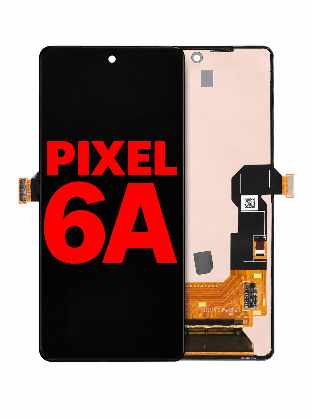 OLED Assembly without Frame for Google Pixel 6A (Without Fingerprint Sensor)