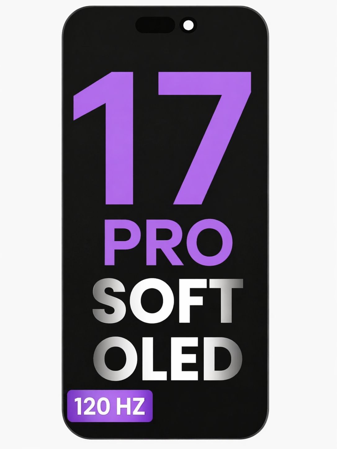OLED Assembly Compatible For iPhone 17 Pro (Aftermarket / Soft OLED) (120HZ)