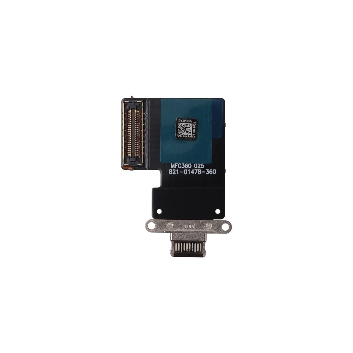 ipad pro 12.9" 4th Gen. charging port flex Black