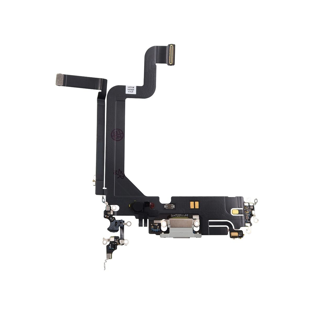 iPhone 14 Pro Max Charging Port Flex Silver