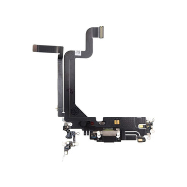 iPhone 14 Pro Max Charging Port Flex Space Black (OEM PULL)
