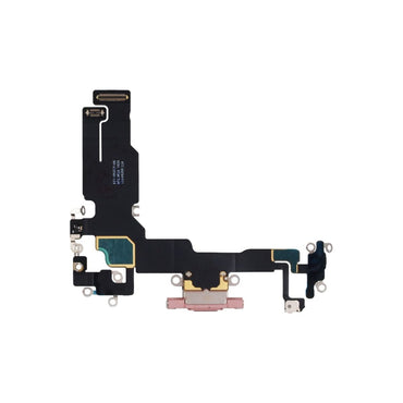iPhone 15 Charging Port Flex Pink Best Quality