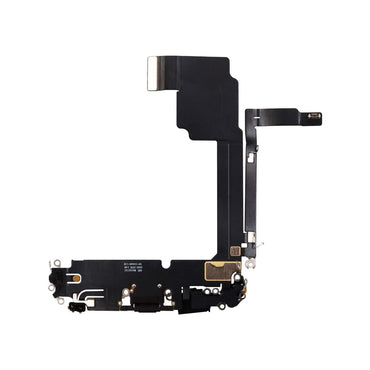 iPhone 15 Pro Max Charging Port Flex Black Best Quality ( After Market )