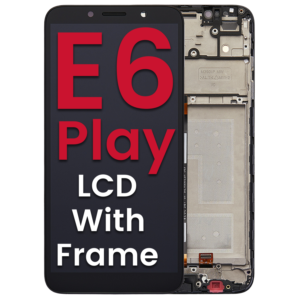 Moto E6 Play (XT2029 / 2019) LCD With Frame