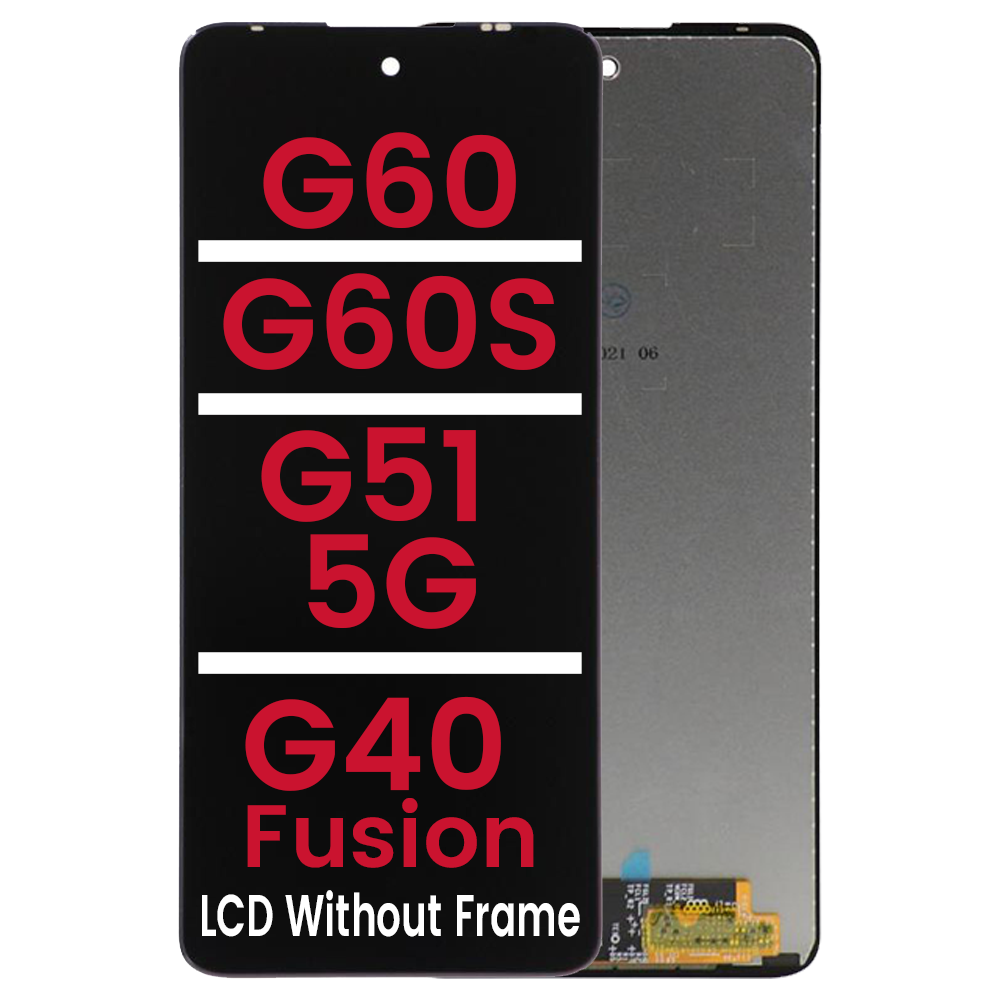 Moto G60 (XT2135-1 / 2021) / G60S (XT2133 / 2021) / G51 5G (XT2171 / 2021) / G40 Fusion (XT2147-1) LCD Without Frame