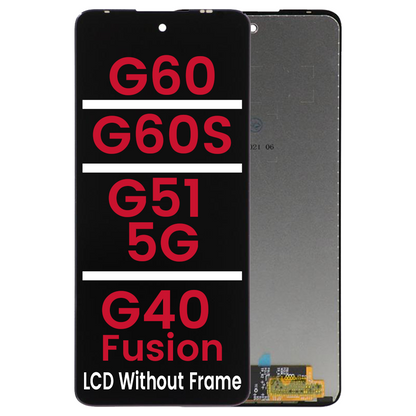Moto G60 (XT2135-1 / 2021) / G60S (XT2133 / 2021) / G51 5G (XT2171 / 2021) / G40 Fusion (XT2147-1) LCD Without Frame
