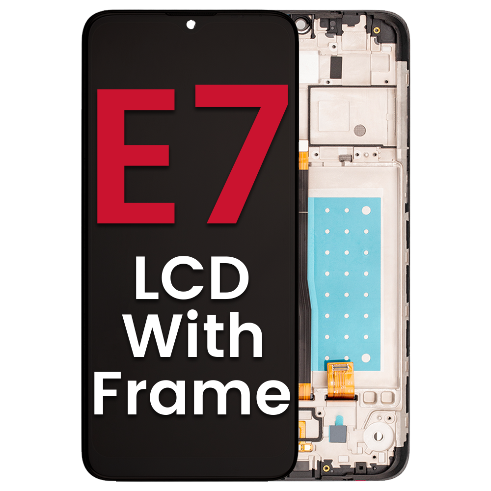 Moto E7 (XT2095 / 2020) LCD With Frame