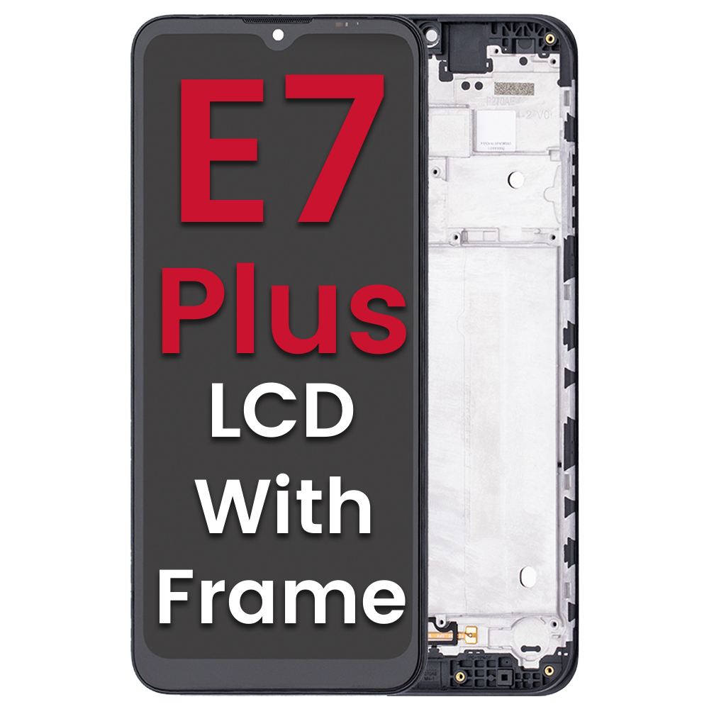 Moto E7 Plus (XT2081 / 2020) LCD With Frame
