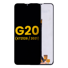 LCD Assembly Without Frame For Motorola Moto G20 (XT2128 / 2021) (Refurbished) (All Colors)