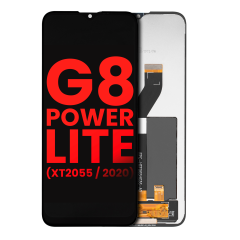LCD Assembly Without Frame For Motorola Moto G8 Power Lite (XT2055 / 2020) (Aftermarket Plus: Incell) (Black)
