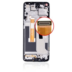 LCD Assembly With Frame For OnePlus Nord N10 5G (Refurbished) (Midnight Ice)