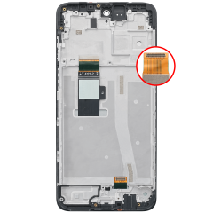 LCD Assembly With Frame For Motorola Moto G53 (XT2335 / 2022) (Refurbished) (All Colors)