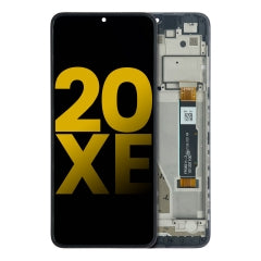 LCD Assembly With Frame For TCL 20 XE (Refurbished) (All Colors)
