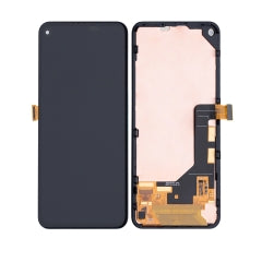 OLED Assembly With Frame For Google Pixel 5A 5G (Refurbished) (Black)