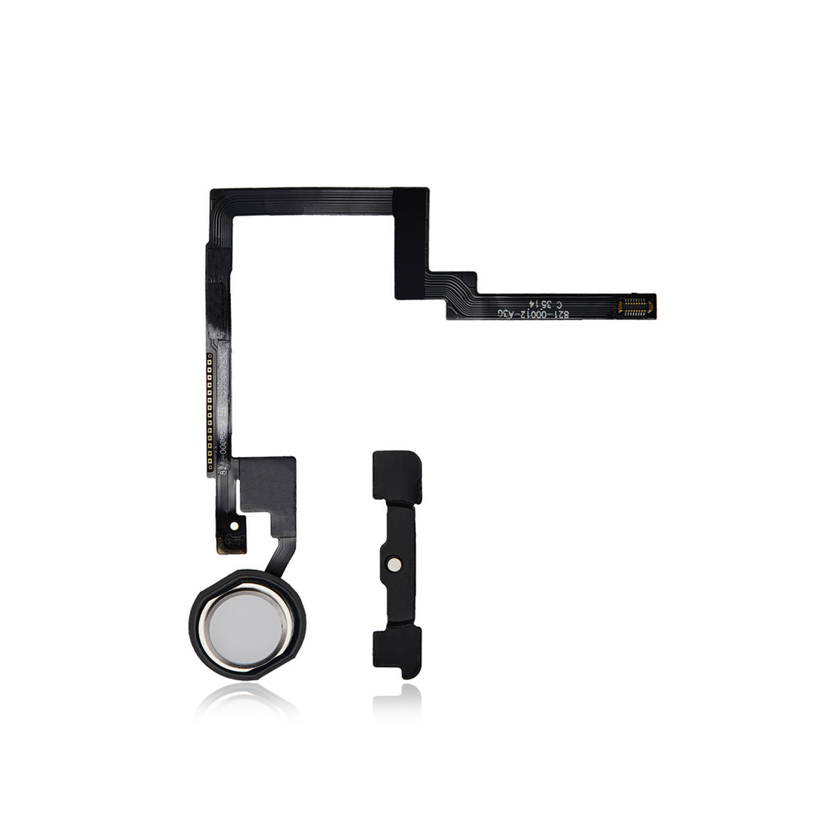 Home Button With Flex Compatible For iPad Mini 3 (White)