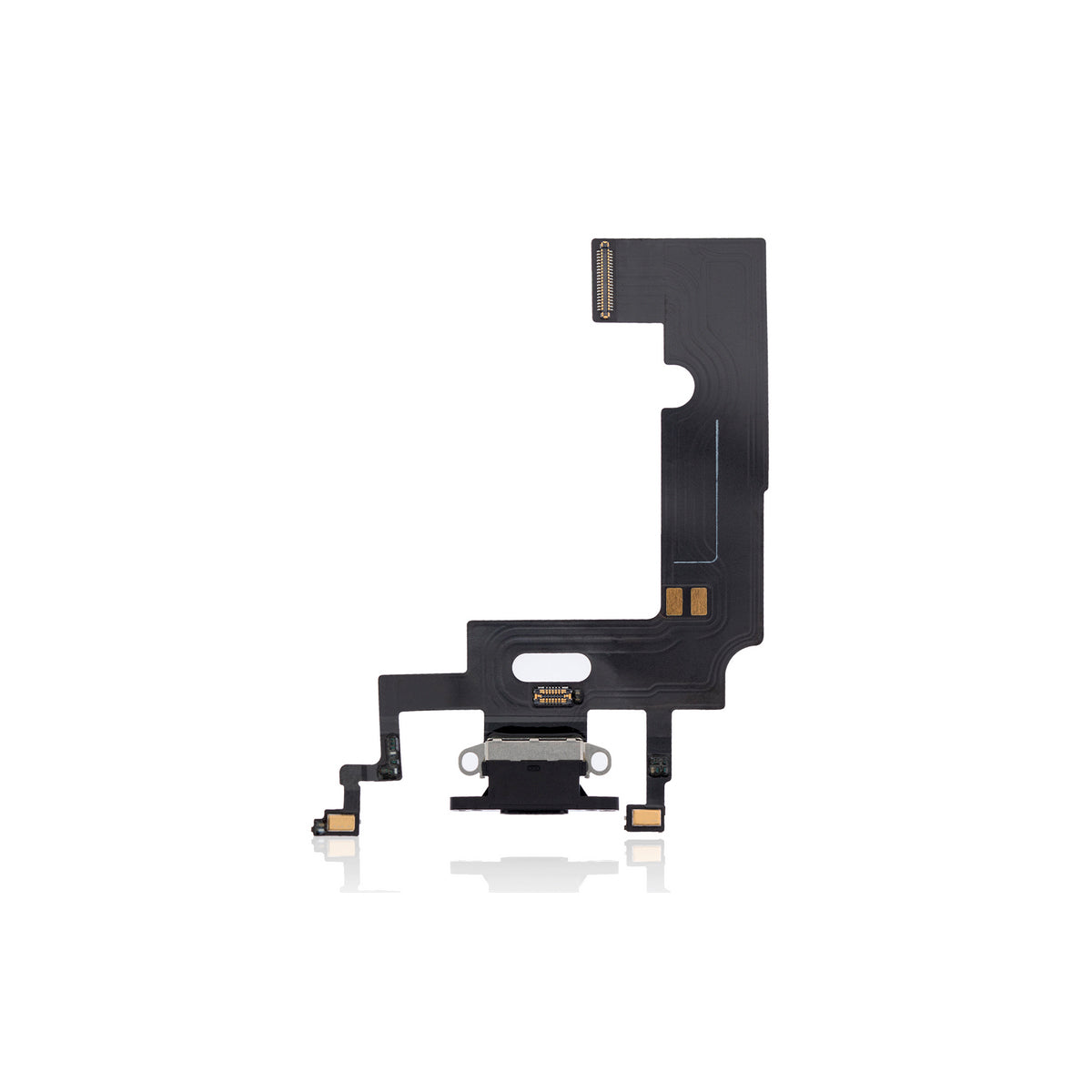 Charging Port Flex Cable Compatible For iPhone XR (Black)